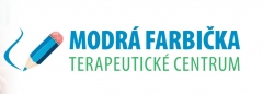 Modrá farbička